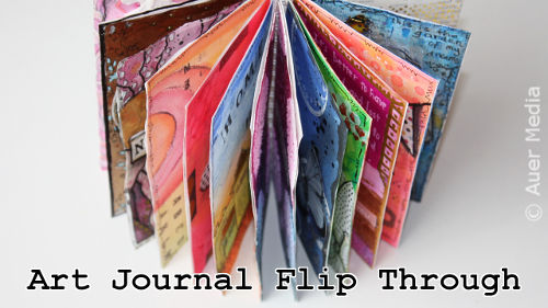 Art Journal Flip Through 1