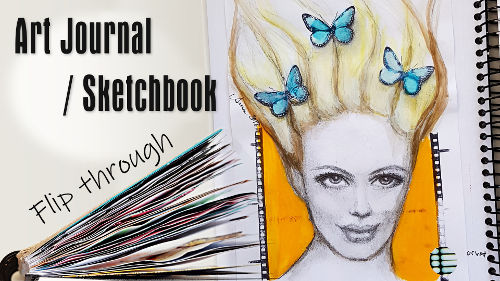 Sketchbook / Art Journal - ideas, inspiration, flip through