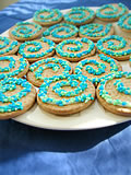 Party idea 1: Spiral biscuits for space party, magical party, circus party...