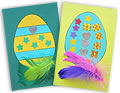 Card crafts - Hand made Easter cards