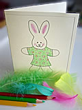 Easter Card 2 - Easter bunny