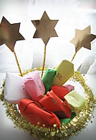 Christmas crafts: Advent calendars - A sparkling advent calendar for little princesses