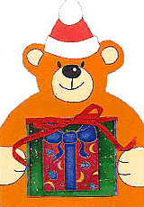 CHRISTMAS CARDS - Christmas bear card