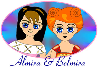 PAPERDOLLS - Paperdoll princesses Almira and Belmira