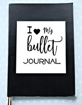 Project Bullet Journal: setup and free printables