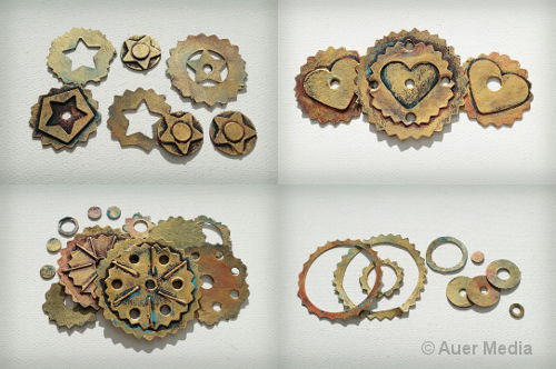 DIY cogs and gears - various ideas