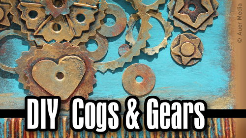 Diy Cogs and Gears & Steampunk Card