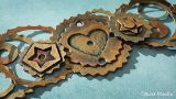 DIY vintage steampunk cogs and gears