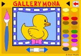 Gallery Mone - online coloring games