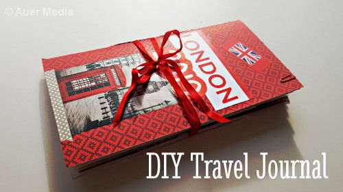 London Travel Journal & DIY Traveler's notebook