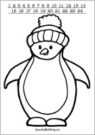 Large Penguin with a Hat
