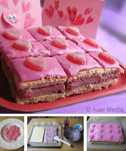 Picture: Valentines day mini cakes