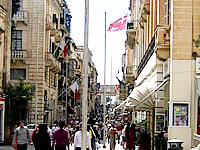 Shops in Valletta